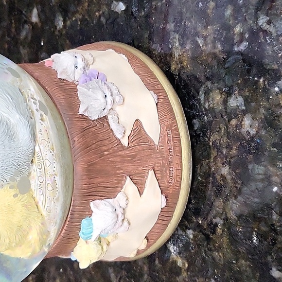 Vintage San Francisco Music Box Company 9 Lives Snow Globe Beauty and the Beast - Picture 8 of 10